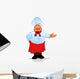Fat chef cook Wall Decal
