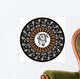 native americans mandala vector graphics Wall Decal