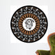 native americans mandala vector graphics Wall Decal