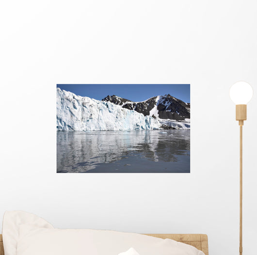 Arctic glacier landscape - Spitsbergen Wall Mural