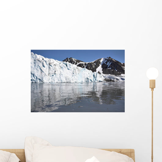 Arctic glacier landscape - Spitsbergen Wall Mural