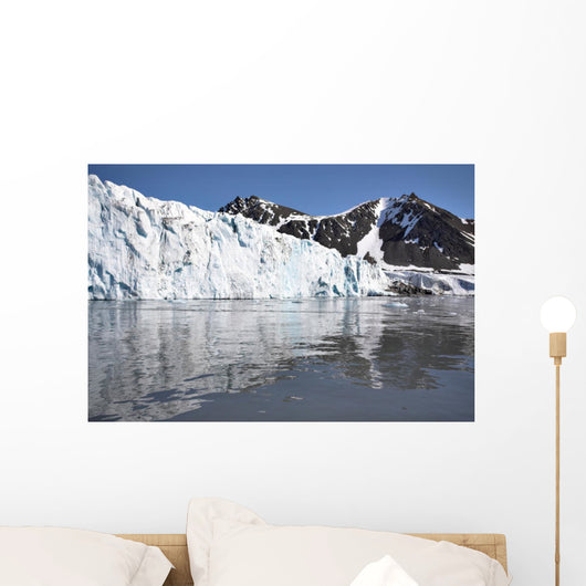 Arctic glacier landscape - Spitsbergen Wall Mural