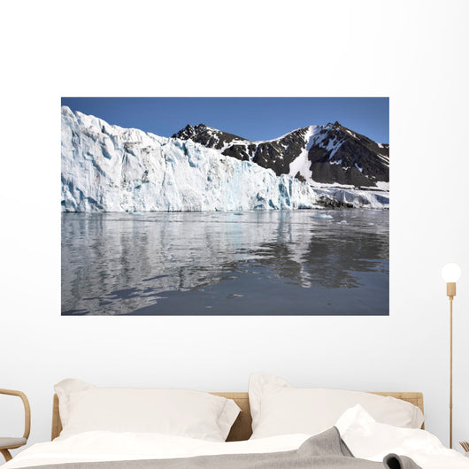 Arctic glacier landscape - Spitsbergen Wall Mural
