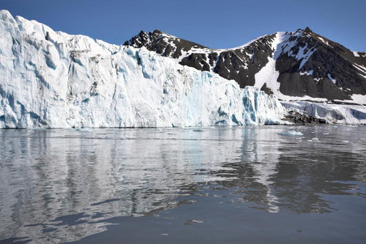 Arctic glacier landscape - Spitsbergen Wall Mural