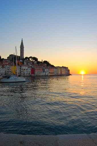 Sunset Rovinj Wall Decal