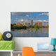 Cityscape of Richmond, Virginia over the James River. Wall Mural