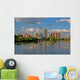 Cityscape of Richmond, Virginia over the James River. Wall Mural