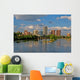 Cityscape of Richmond, Virginia over the James River. Wall Mural