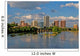 Cityscape of Richmond, Virginia over the James River. Wall Mural