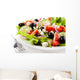 Vegetable salad with cheese Wall Mural