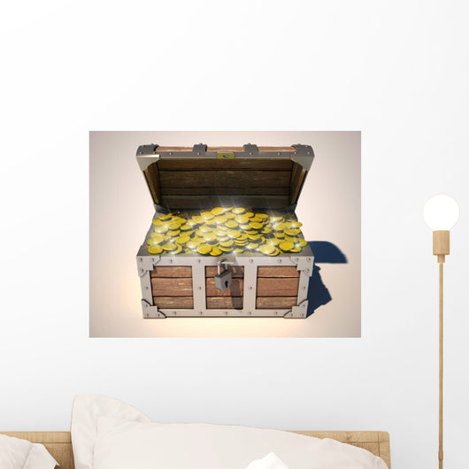 Treasure Chest Wall Decal