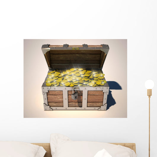 Treasure Chest Wall Decal