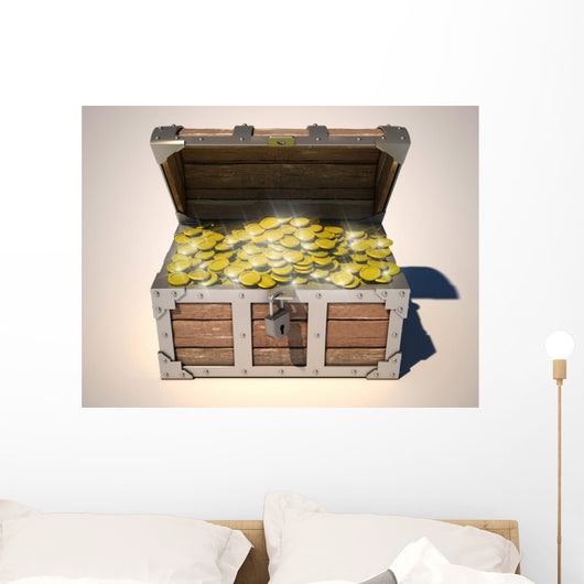 Treasure Chest Wall Decal