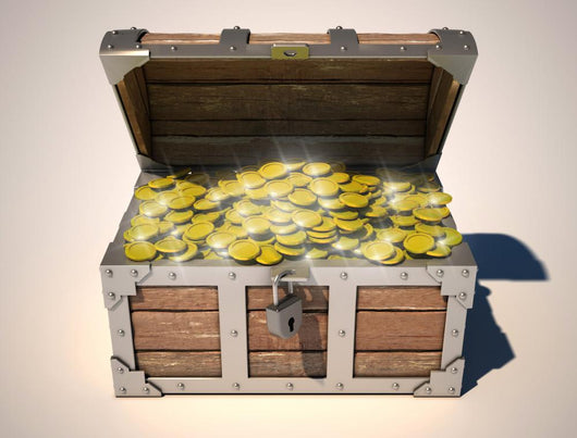 treasure chest Wall Decal