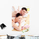 Young Caucasian Couple Receiving a Back Massage Wall Mural