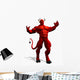 Angry Devil Wall Decal
