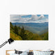 Autumn colorful foliage of trees on the slopes in Smoky Mountain Wall Mural