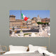view of panorama Rome, Italy Wall Mural