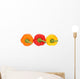 Fresh Peppers Wall Decal