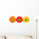 Fresh Peppers Wall Decal