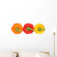 Fresh Peppers Wall Decal