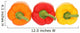 Fresh Peppers Wall Decal