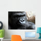 Portrait of a Male Gorilla Wall Mural