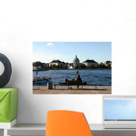 Chilling Copenhagen Opera Wall Decal
