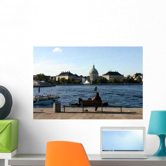 Chilling Copenhagen Opera Wall Decal