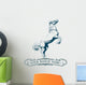 horse label vintage Wall Decal
