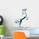 horse label vintage Wall Decal