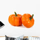Two Pumpkins Wall Decal