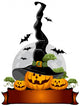 halloween pumpkin Wall Decal