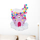 Purple Birthday Castle Wall Decal