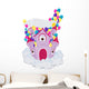 Purple Birthday Castle Wall Decal