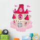 Pink Castle Wall Decal