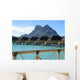 Bora Bora Overwater Bungalows Wall Mural