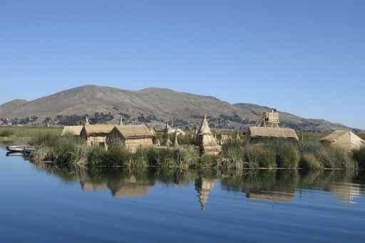 Iles Uros Lac Titicaca Wall Decal Design 1