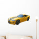 Yellow Sports car Wall Decal