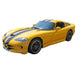 Yellow Sports car Wall Decal