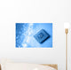 Fiber optics background with lots of light spots Wall Mural
