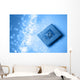 Fiber optics background with lots of light spots Wall Mural