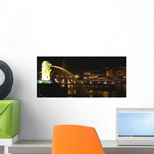 Merlion Wall Decal