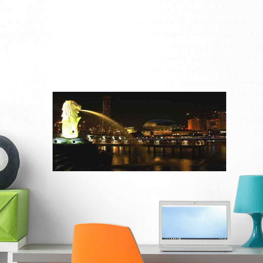 Merlion Wall Decal