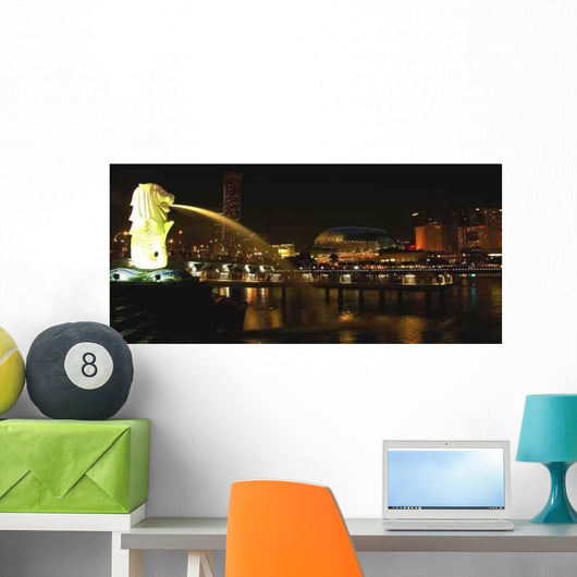 Merlion Wall Decal