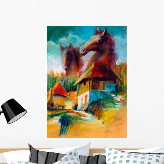Imagination Rural Landscapes Wall Decal