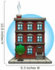 Apartment Building Wall Decal