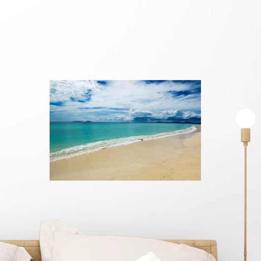 Tropical Beach Wall Decal Design 3