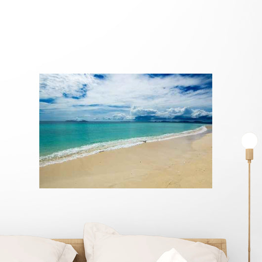 Tropical Beach Wall Decal Design 3