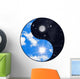 Sun and Moon Wall Decal